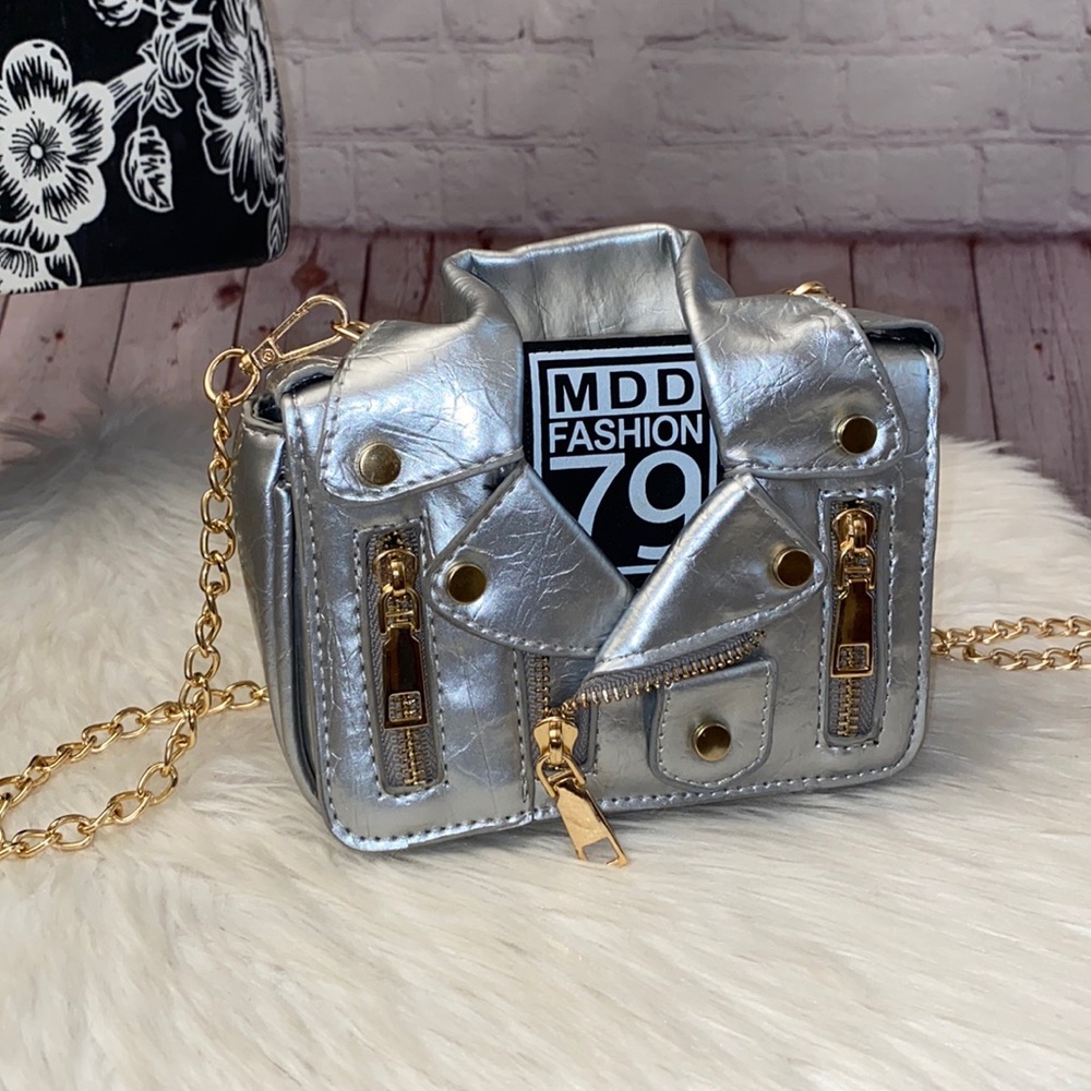 Motorcycle Jacket Crossbody